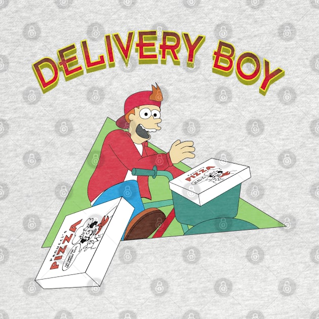 Delivery Boy by agrazettidesign